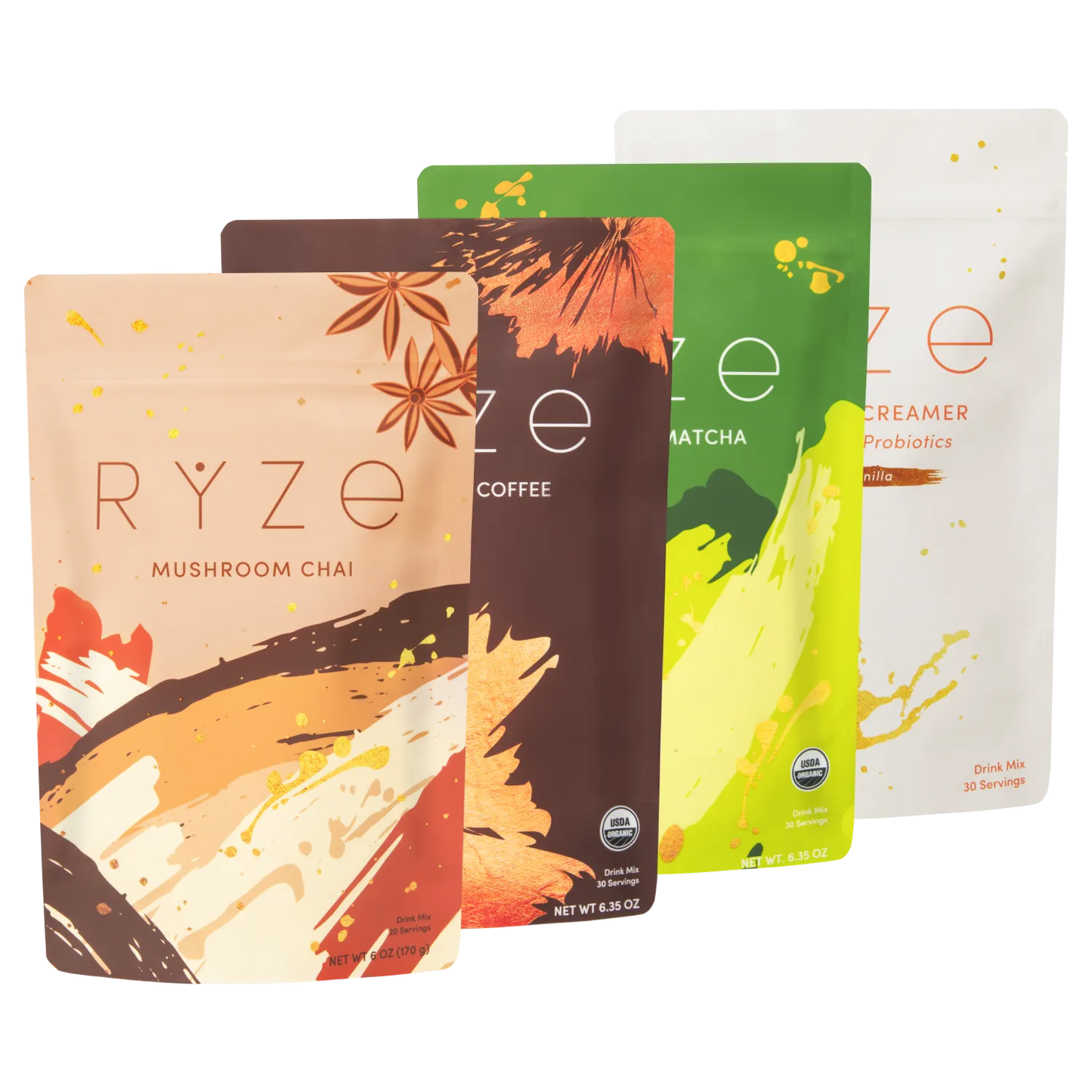 Ultimate Pick-Me-Up Bundle: Chai + Coffee + Matcha - W22T