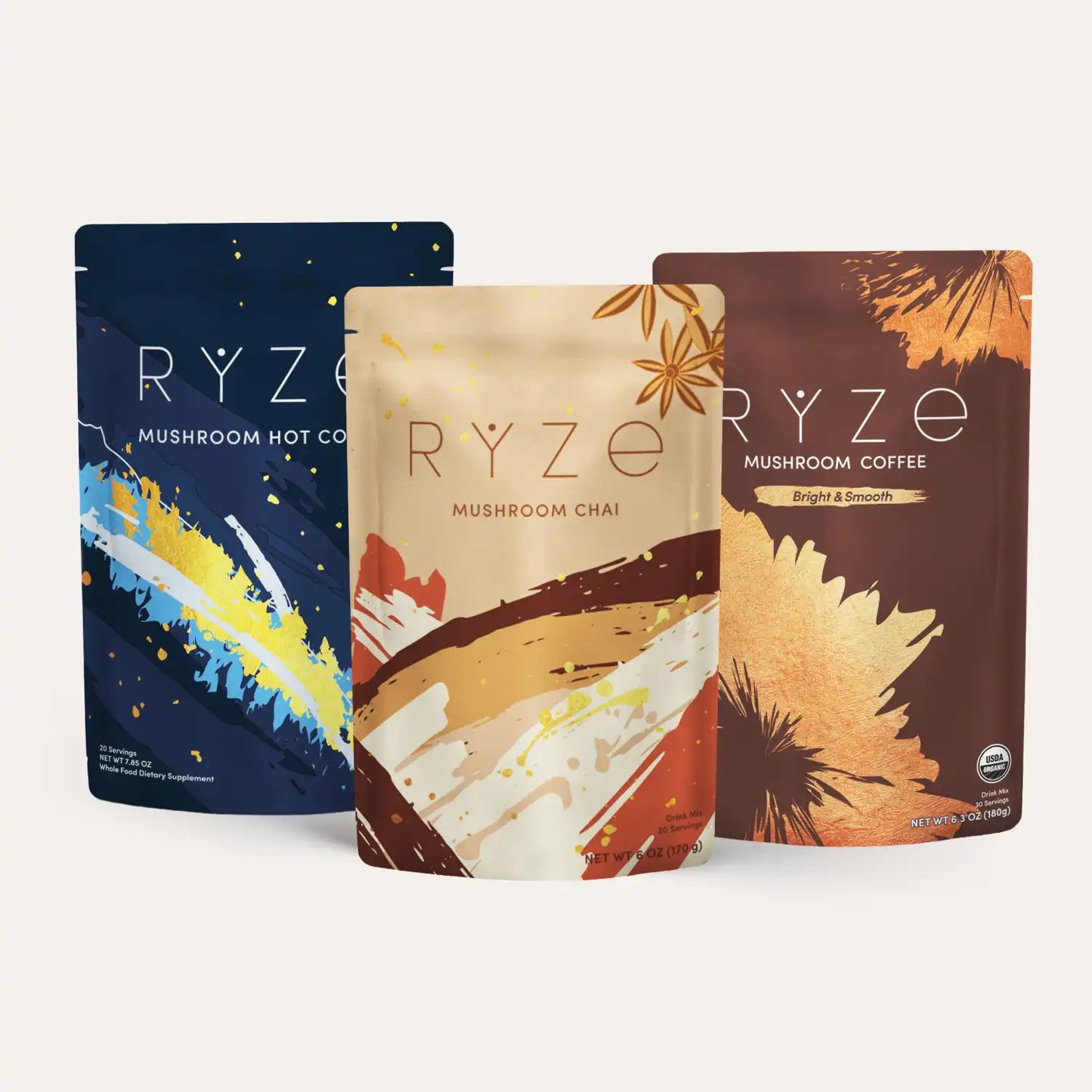 Ultimate Elevate + Unwind Bundle (Chai + Coffee + Cocoa) - 1IEL