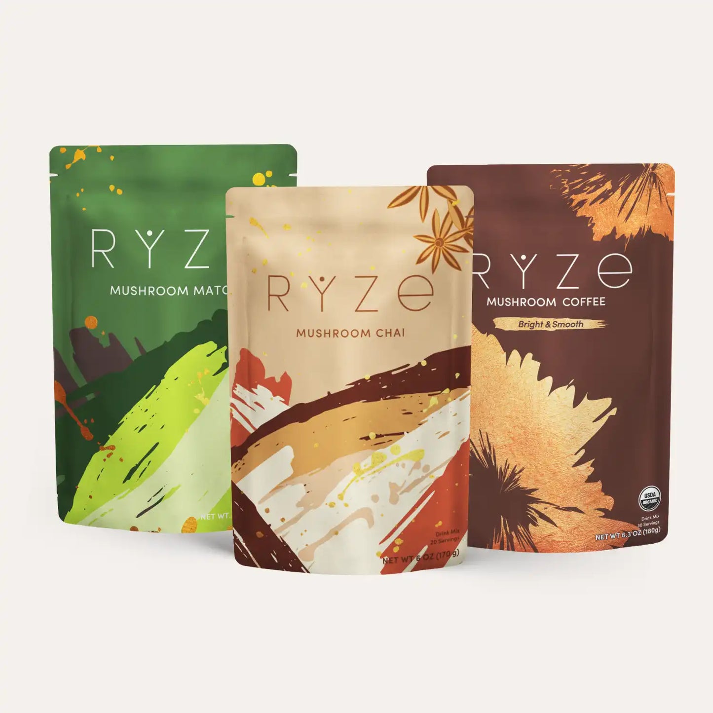 Ultimate Pick-Me-Up Bundle (Chai + Coffee + Matcha) - D4HF