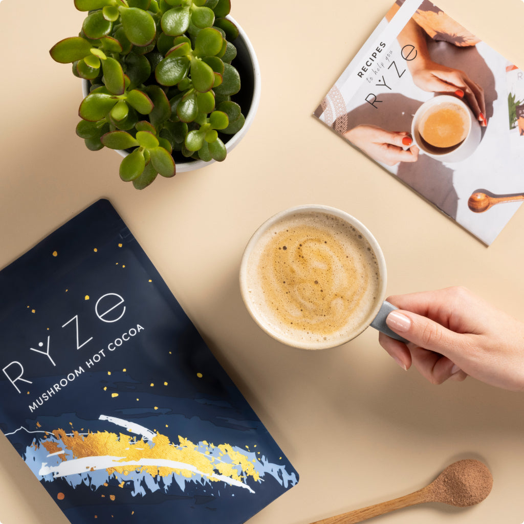 RYZE Nighttime Mushroom Cocoa Starter Bag - KIDC