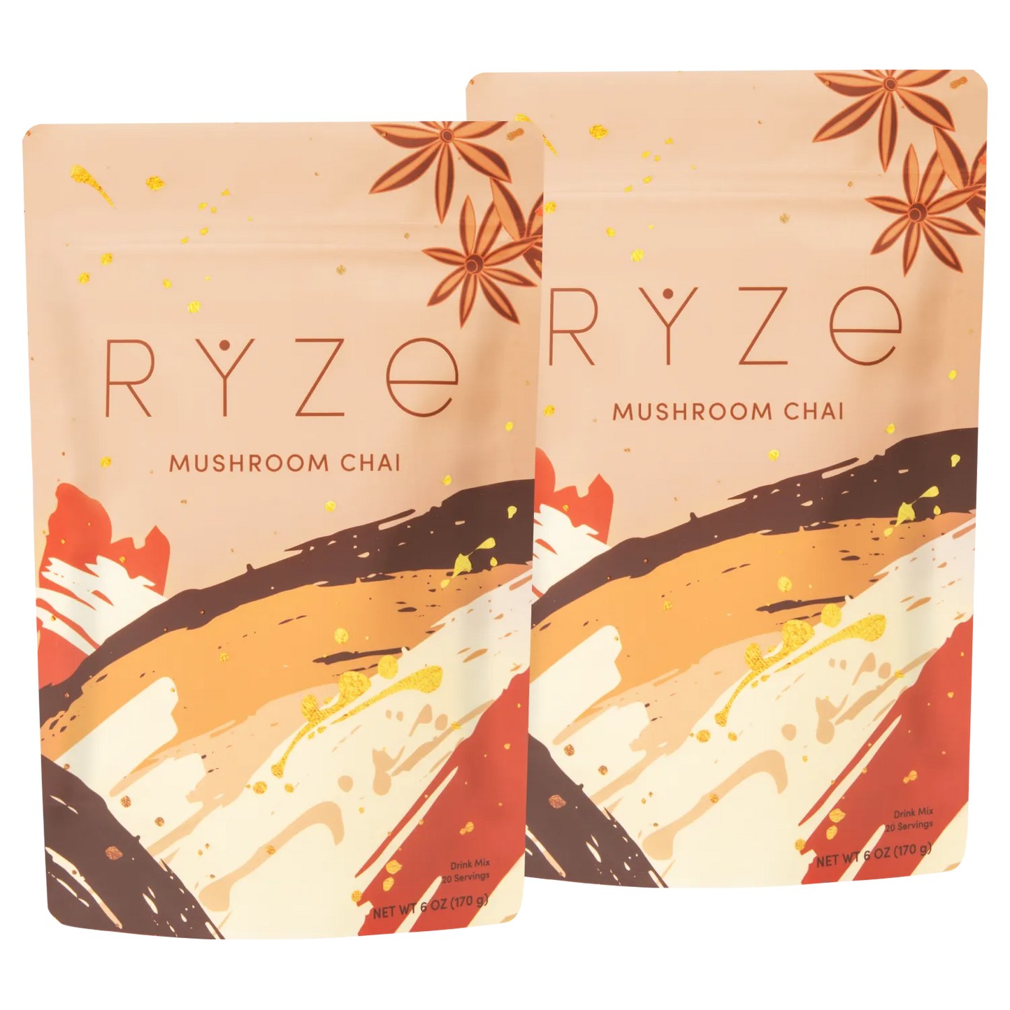Mushroom Chai Starter Kit: 40 Servings - TBJP