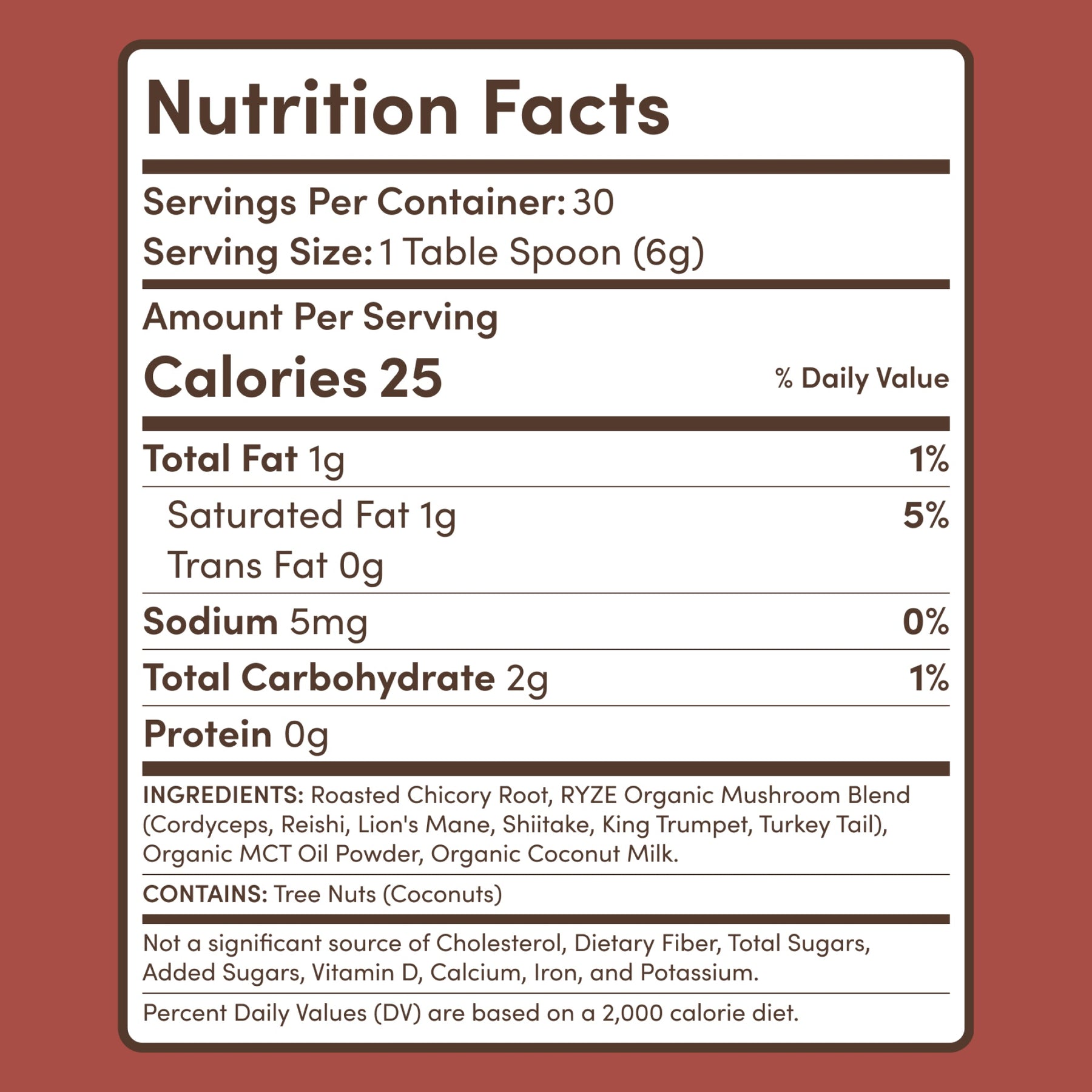 Mushroom Chicory (1 Pack - 30 Servings) - IJ41