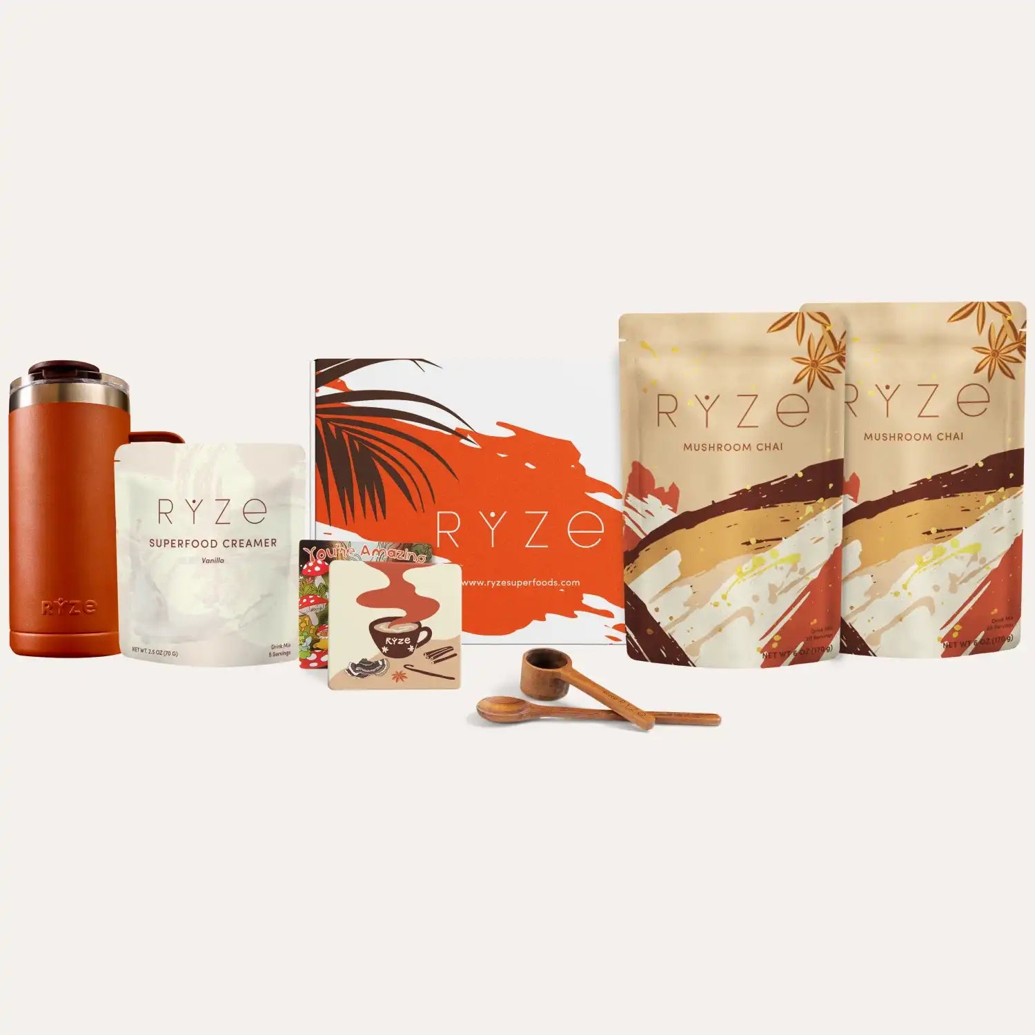 Mushroom Chai Starter Kit (40 Servings) - 1A6M