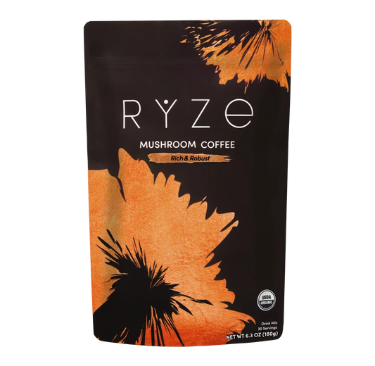 Mushroom Coffee Dark Roast: 30 Servings - EEAZ