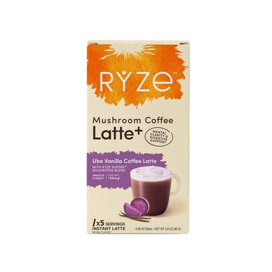 Ube Vanilla Coffee Latte Carton - 6JL4