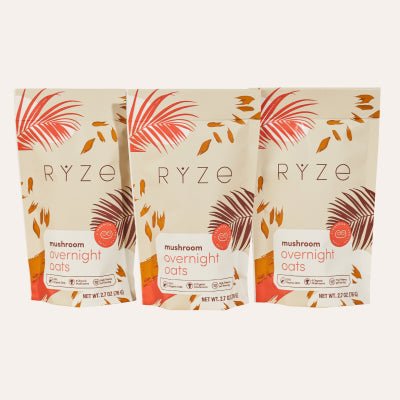 Get Mushroom Overnight Oats 50% OFF! - AZLL