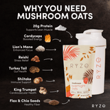Mushroom Overnight Oats Pack (14 Servings) - LYVI