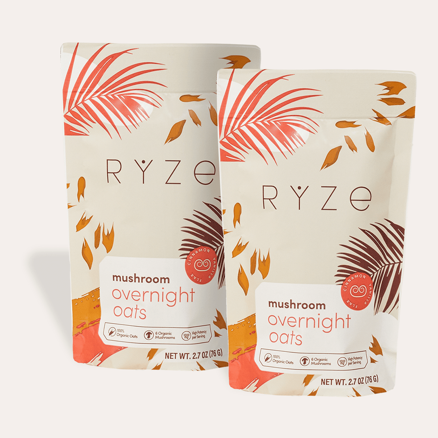 Mushroom Overnight Oats Pack (28 Servings) - SE8J