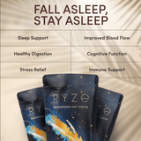 RYZE Hot Cocoa - with 6 Sleep Superfoods to Help Fall Asleep and Stay Asleep - VP1Q