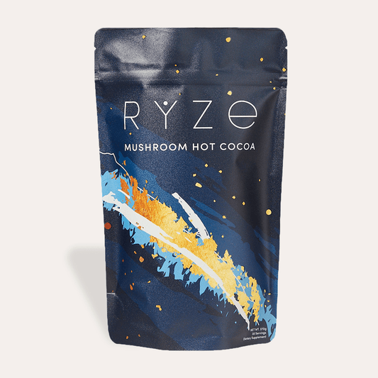 RYZE Hot Cocoa - with 6 Sleep Superfoods to Help Fall Asleep and Stay Asleep - VP1Q