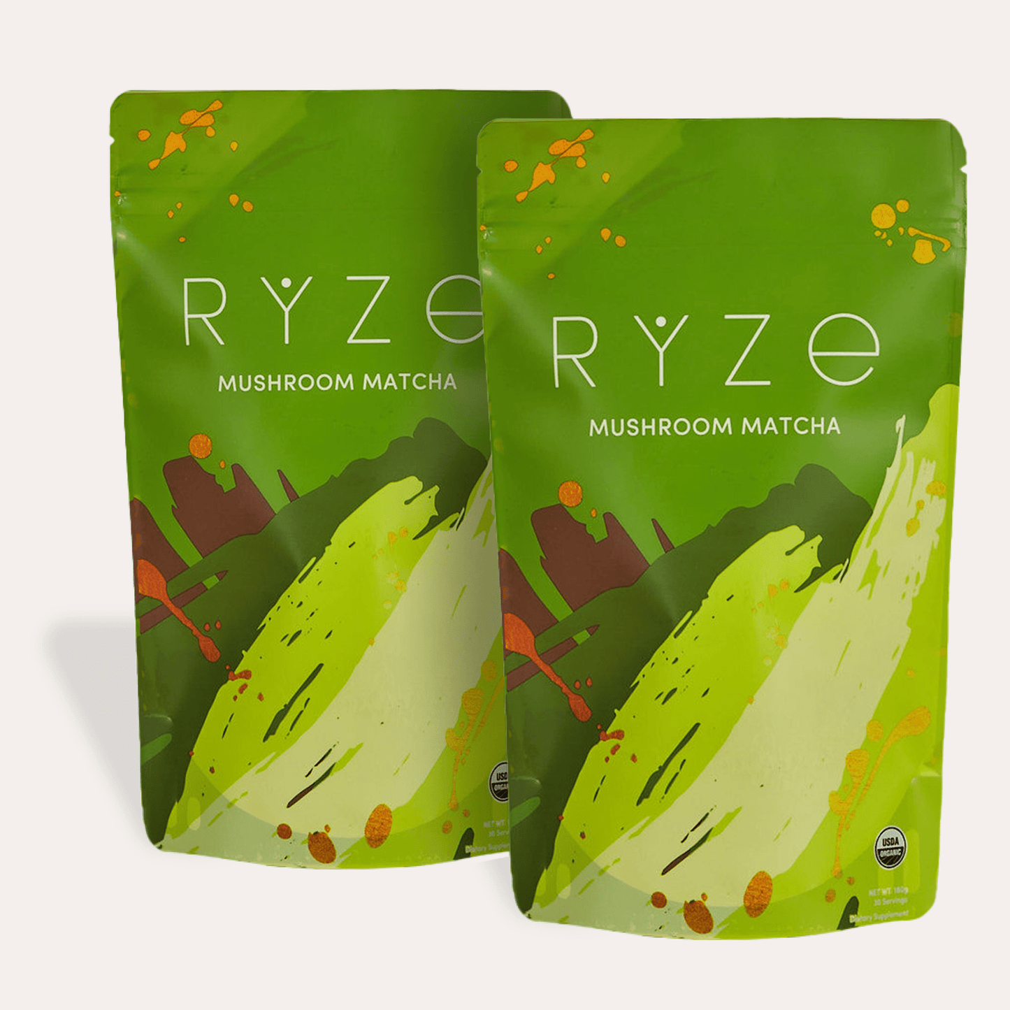 RYZE Organic Mushroom Matcha Starter Kit (60 servings) - MVD7